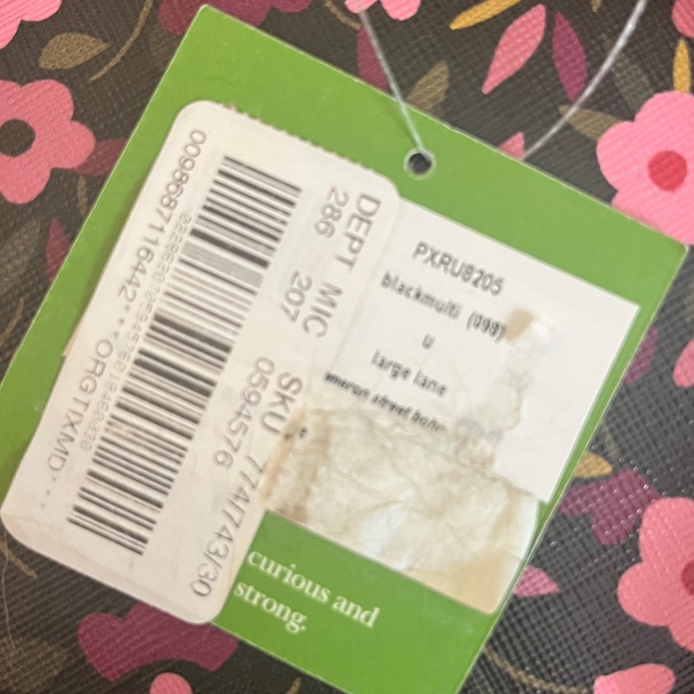 Kate Spade Cameron Boho floral purse NWT